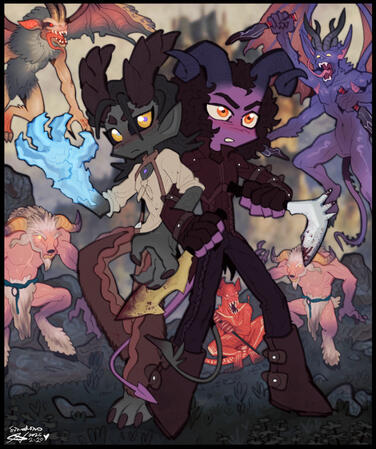 cartoony